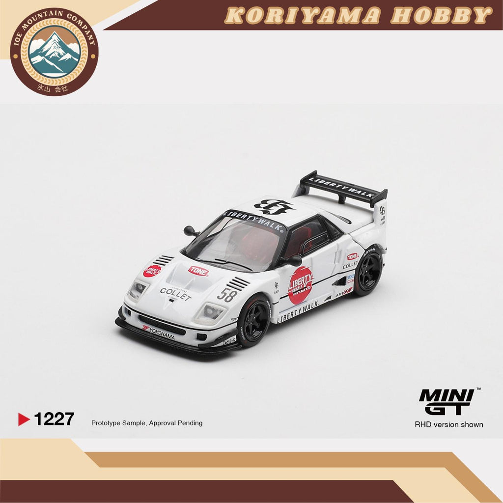 Mini GT 1227 Mazda AZ-1 Liberty Walk LB40 LB-Hinomaru MiniGT