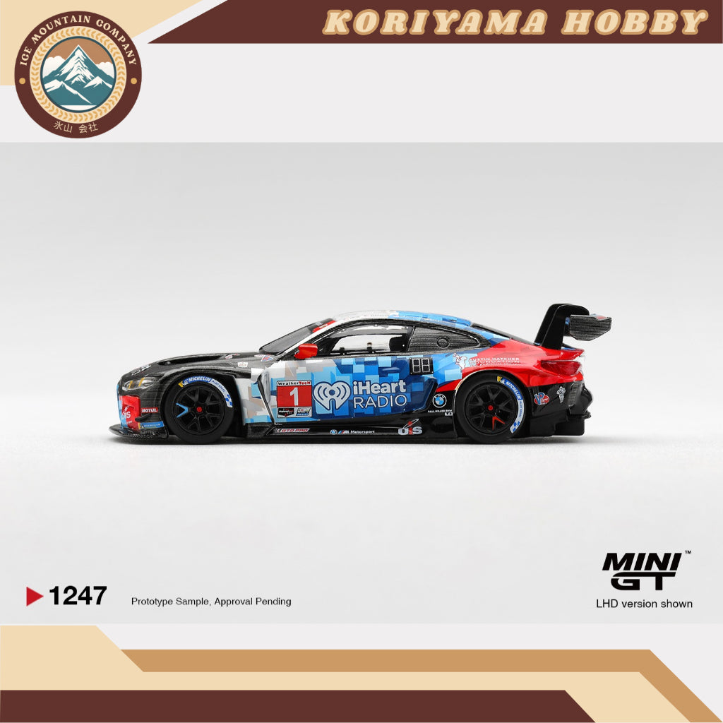 Mini GT 1247 BMW M4 GT3 EVO #1 Paul Miller Racing 2025 IMSA Daytona 24 Hrs Box / Blister Packaging MiniGT