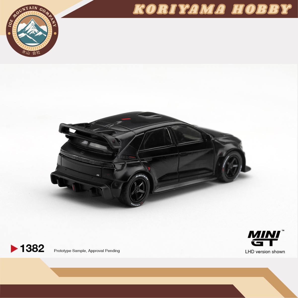 Mini GT 1382 Hyundai Ioniq 5N RS-01T Stealth MiniGT
