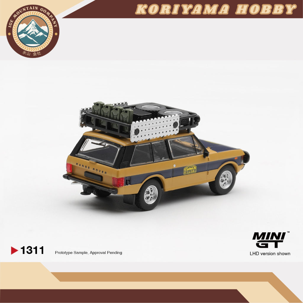 Mini GT 1311 Range Rover 1981 Camel Trophy Sumatra N.Sudmann & F.Hofmann MiniGT