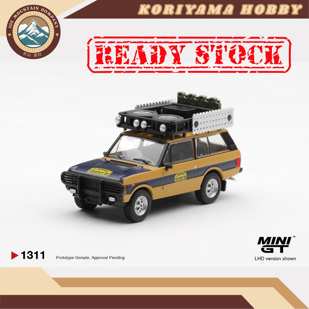 Mini GT 1311 Range Rover 1981 Camel Trophy Sumatra N.Sudmann & F.Hofmann MiniGT