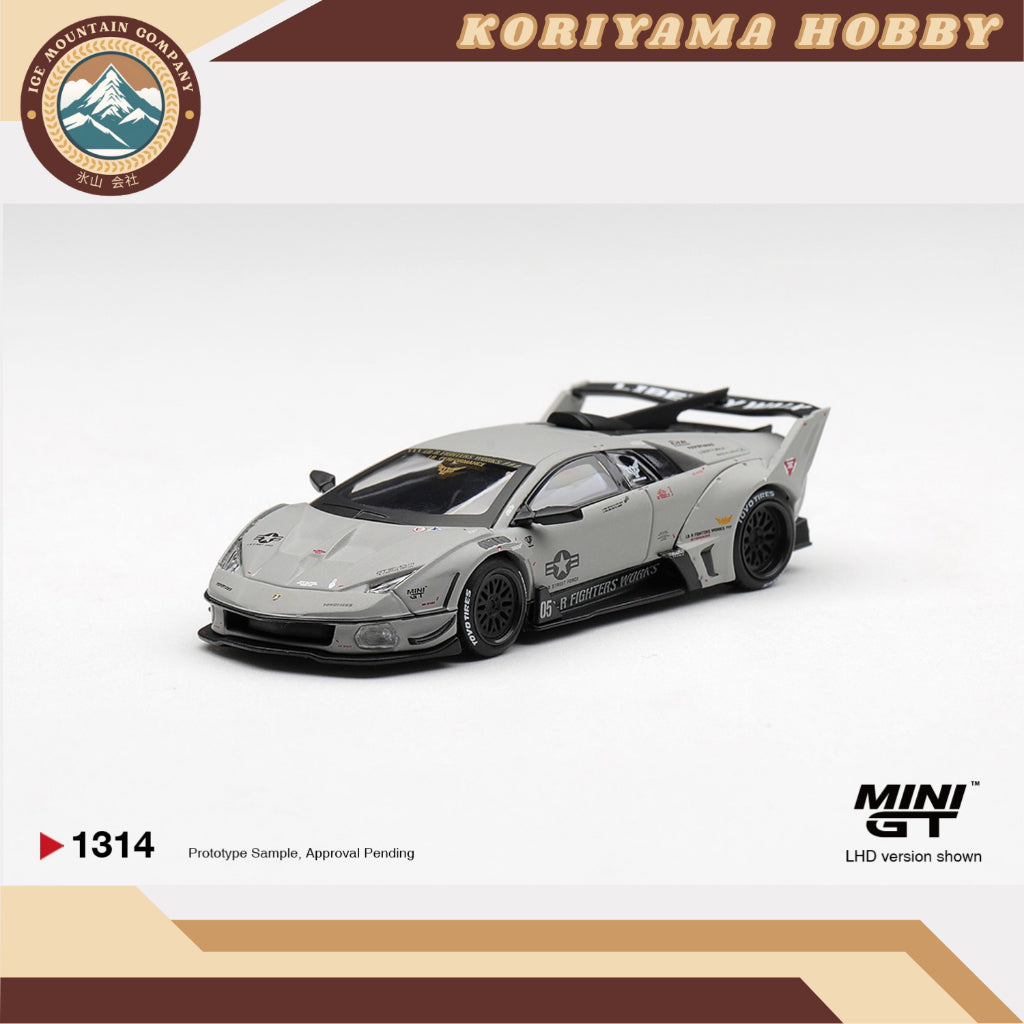 Mini GT 1314 Lamborghini LB-Silhouette WORKS MURCIELAGO GT Evo Fighter Box / Blister Packaging MiniGT