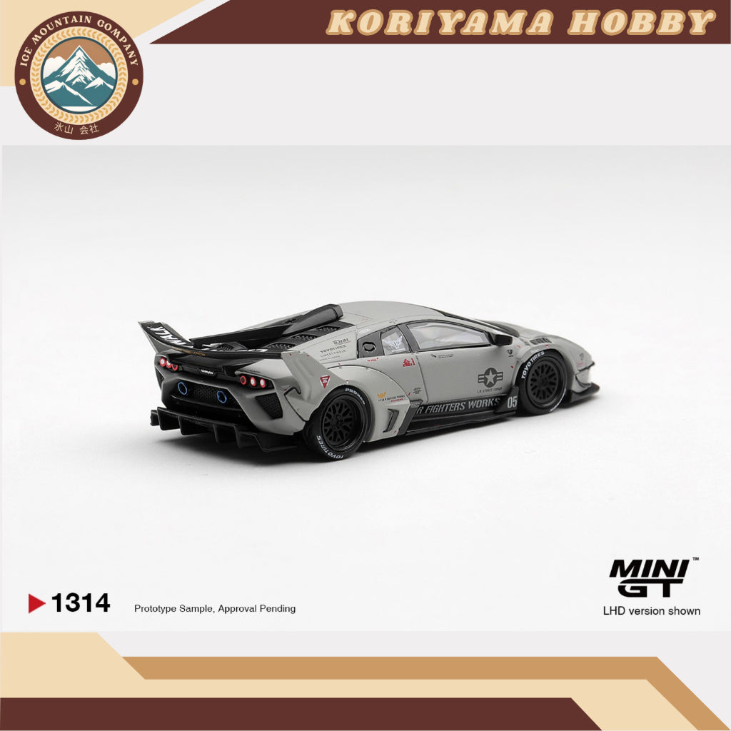 Mini GT 1314 Lamborghini LB-Silhouette WORKS MURCIELAGO GT Evo Fighter Box / Blister Packaging MiniGT