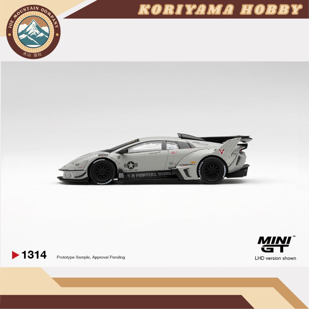Mini GT 1314 Lamborghini LB-Silhouette WORKS MURCIELAGO GT Evo Fighter Box / Blister Packaging MiniGT
