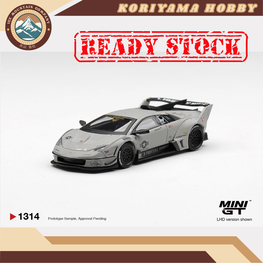 Mini GT 1314 Lamborghini LB-Silhouette WORKS MURCIELAGO GT Evo Fighter Box / Blister Packaging MiniGT