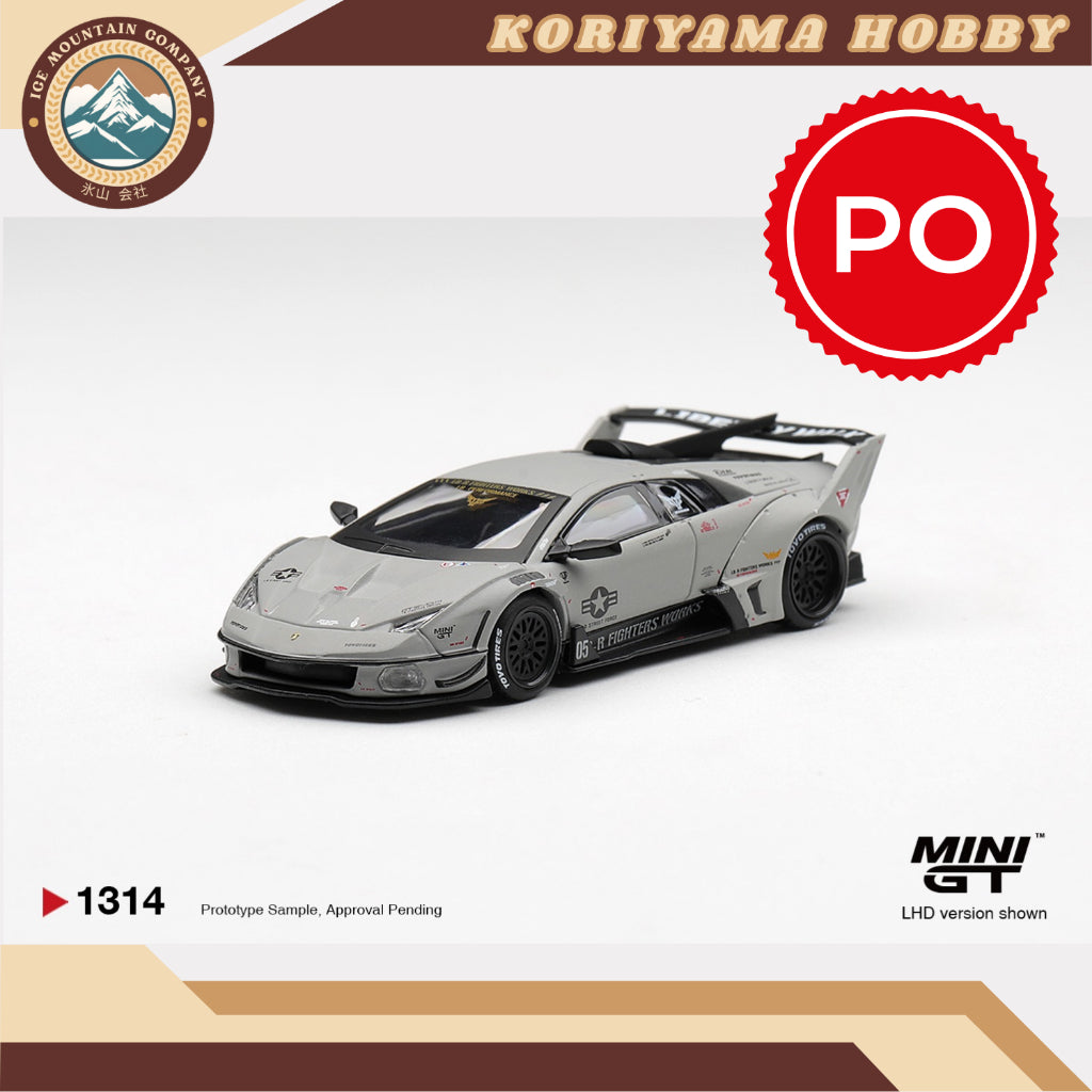 Mini GT 1314 Lamborghini LB-Silhouette WORKS MURCIELAGO GT Evo Fighter Box / Blister Packaging MiniGT