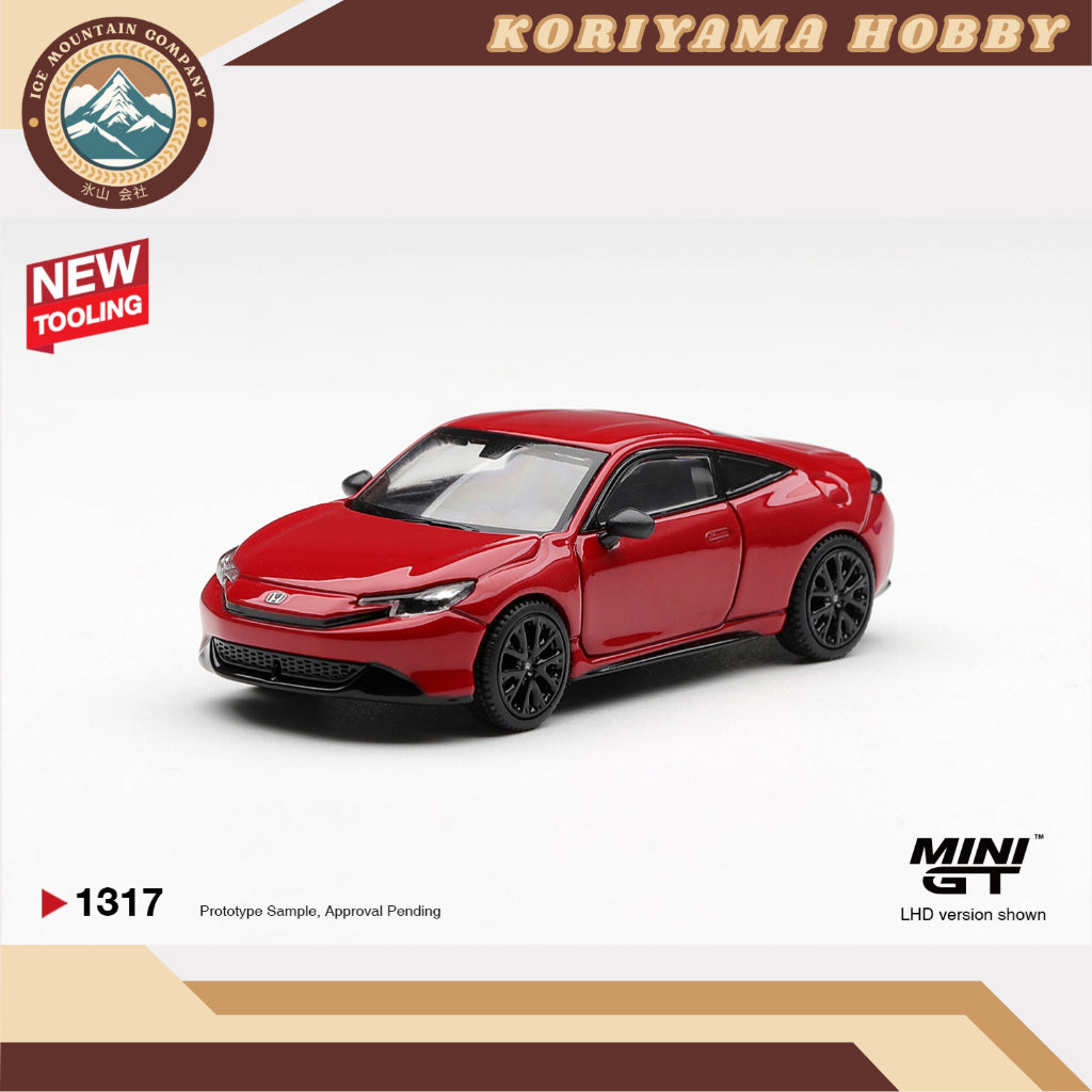 Mini GT 1317 Honda Prelude Rallye Red MiniGT