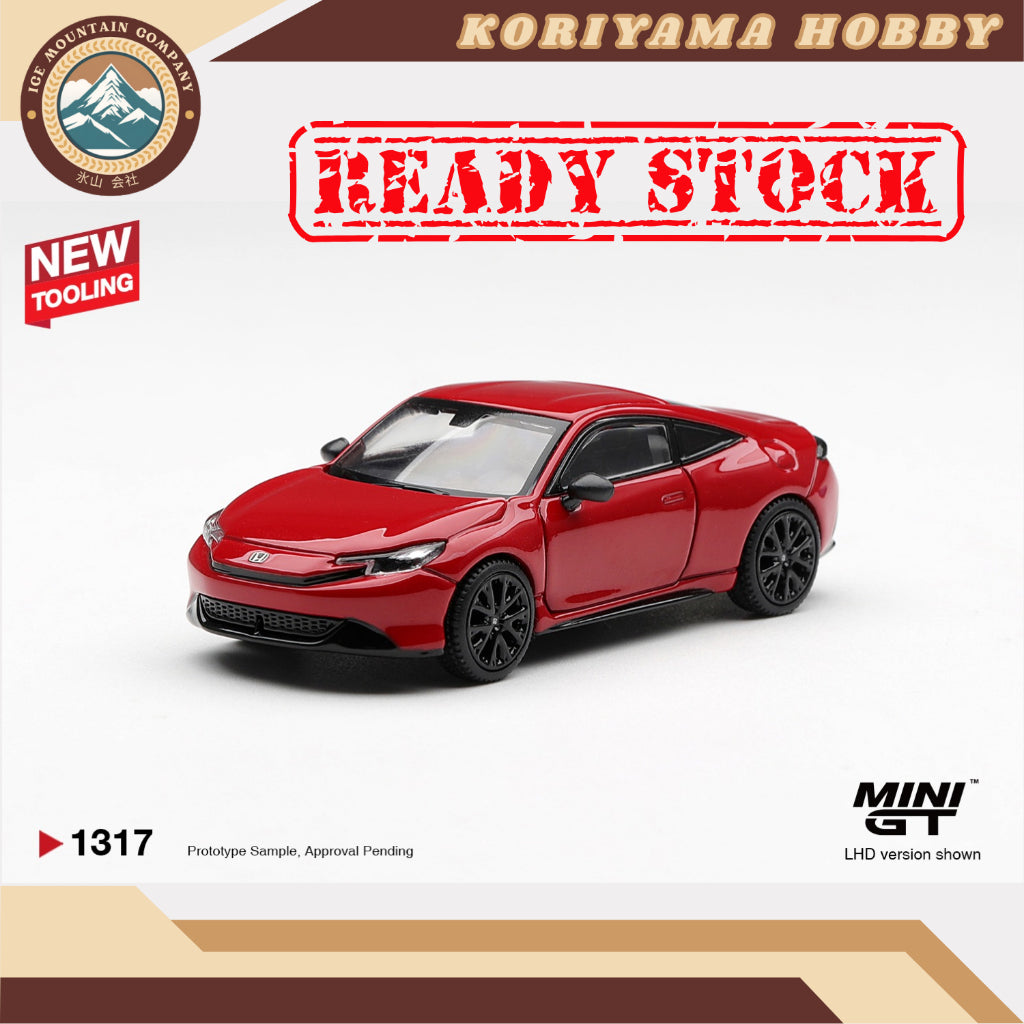 Mini GT 1317 Honda Prelude Rallye Red MiniGT
