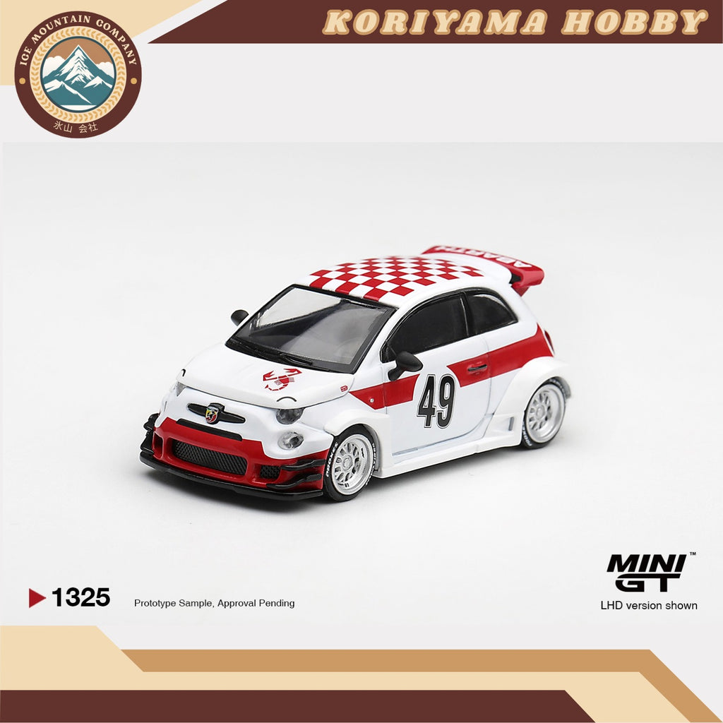 Mini GT 1325 Abarth 595 LB-WORKS x Abas Works 1000 TC Tribute MiniGT