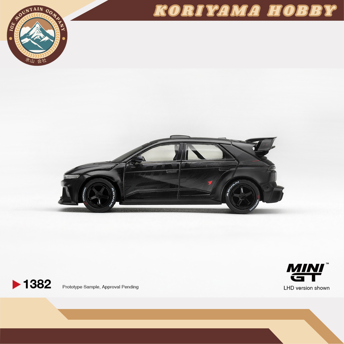 Mini GT 1382 Hyundai Ioniq 5N RS-01T Stealth MiniGT