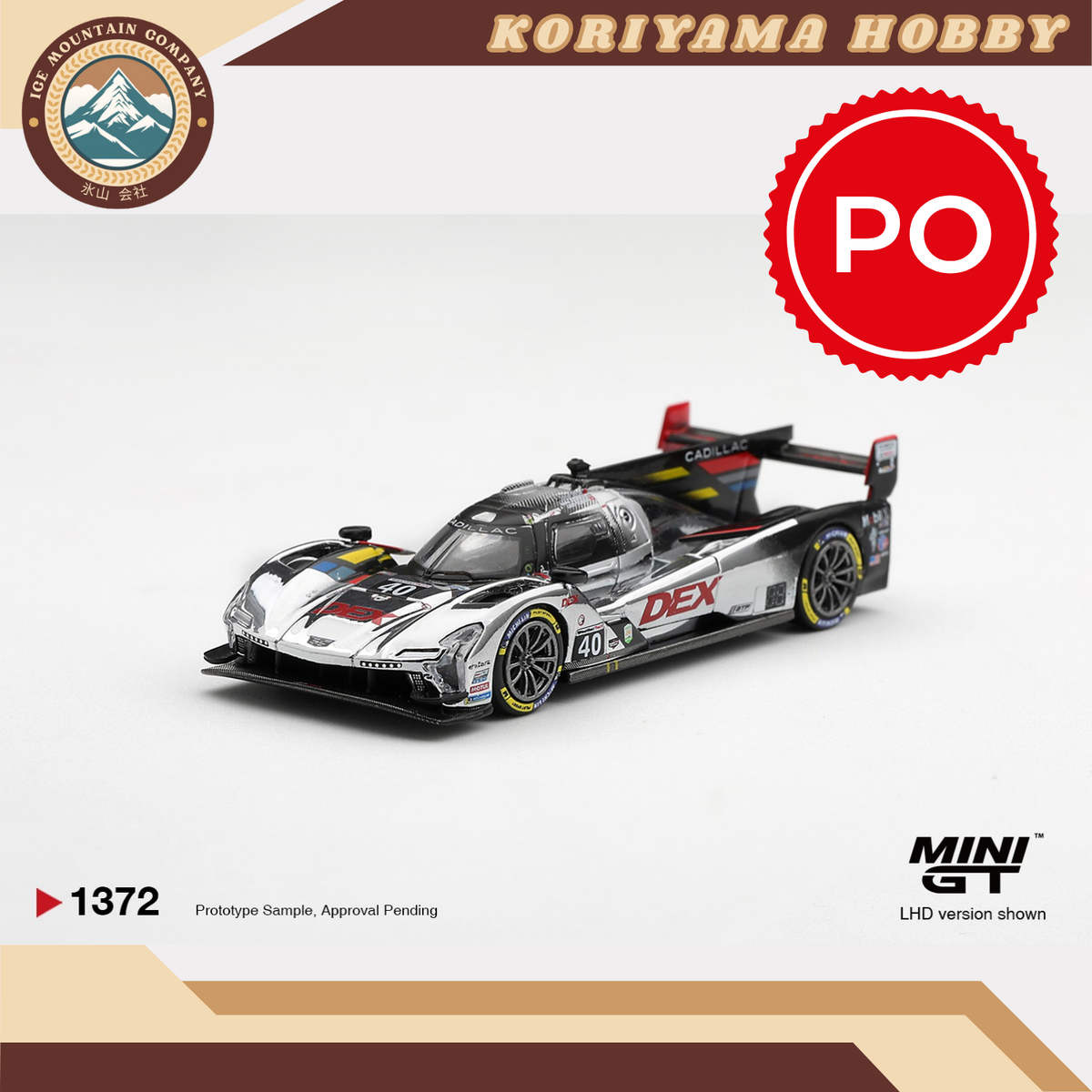 Mini GT 1372 Cadillac V-Series.R #40 Cadillac Wayne Taylor Racing 2025 IMSA Daytona 24 Hrs MiniGT