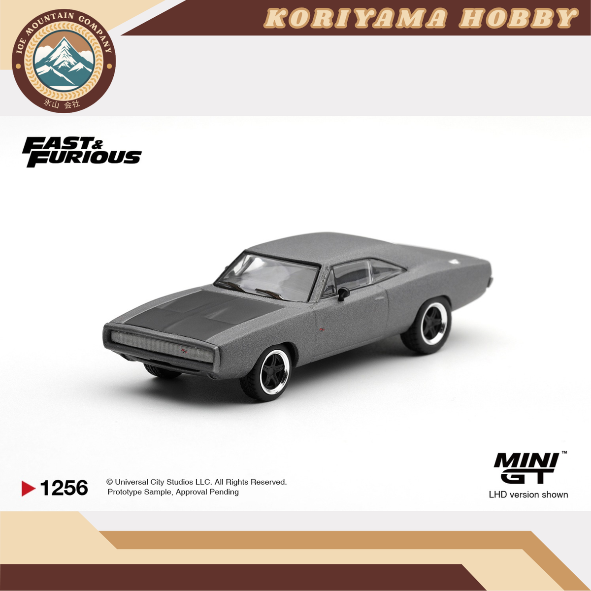 Mini GT 1256 Dodge Charger "Fast Five" Dominic Toretto / Blister Packaging MiniGT