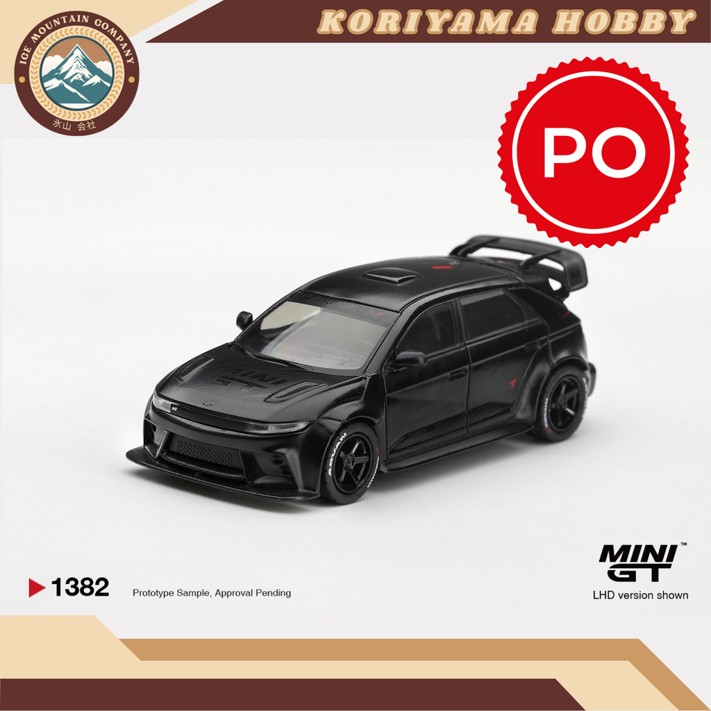 Mini GT 1382 Hyundai Ioniq 5N RS-01T Stealth MiniGT