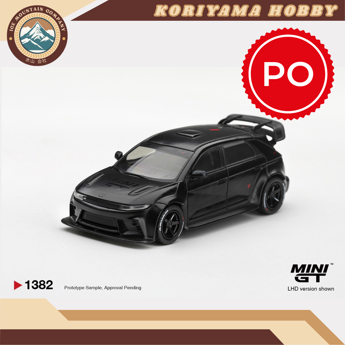 Mini GT 1382 Hyundai Ioniq 5N RS-01T Stealth MiniGT