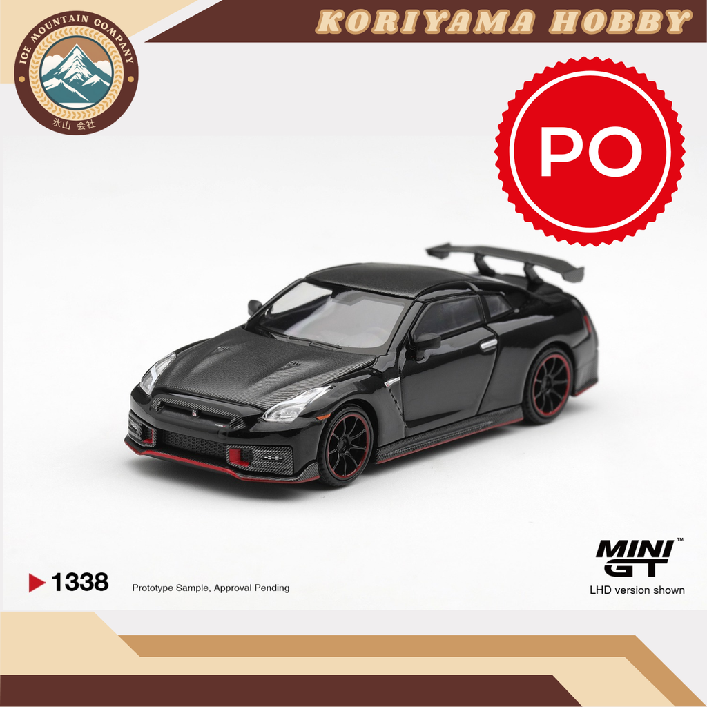 Mini GT 1338 Nissan GT-R Nismo 2024 Black MiniGT