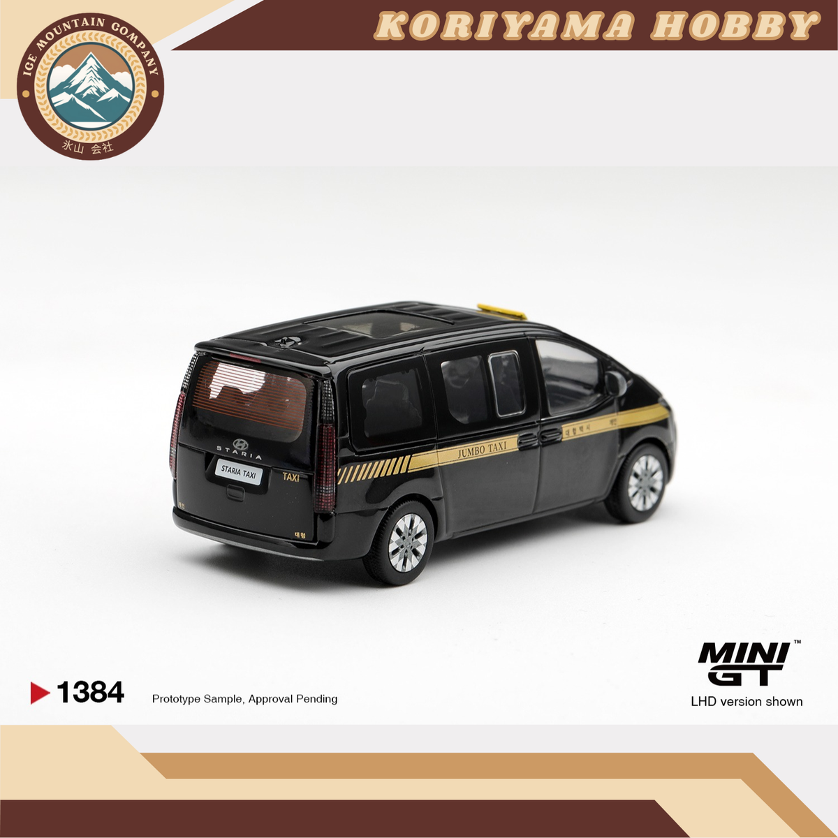 Mini GT 1384 Hyundai Staria TAXI MiniGT