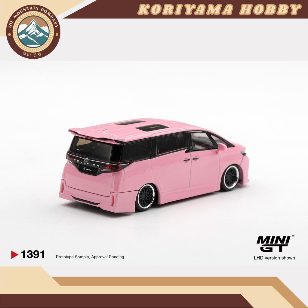 Mini GT 1391 Toyota Vellfire 40 KUHL Metallic Pink MiniGT