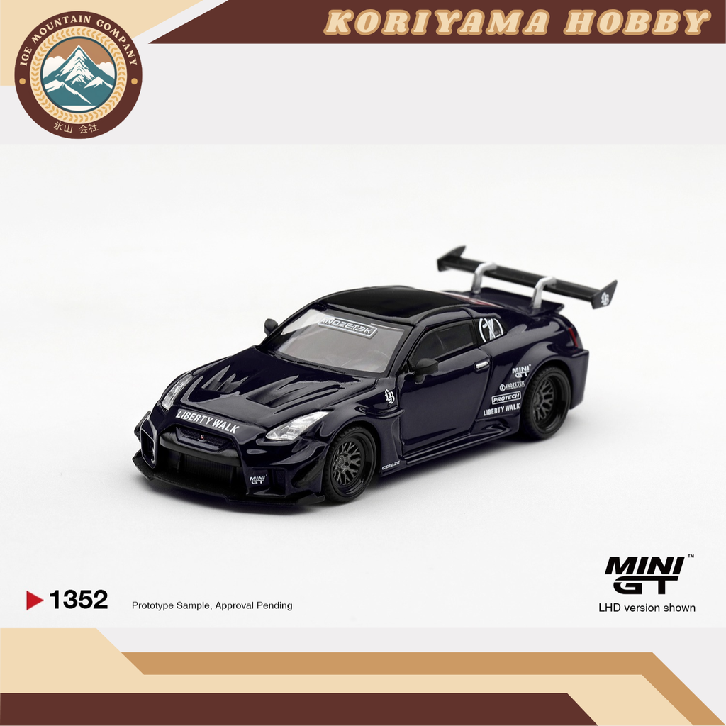 Mini GT 1352 LB-Silhouette WORKS GT NISSAN 35GT-RR Ver.2 INOZETEK Edition MiniGT