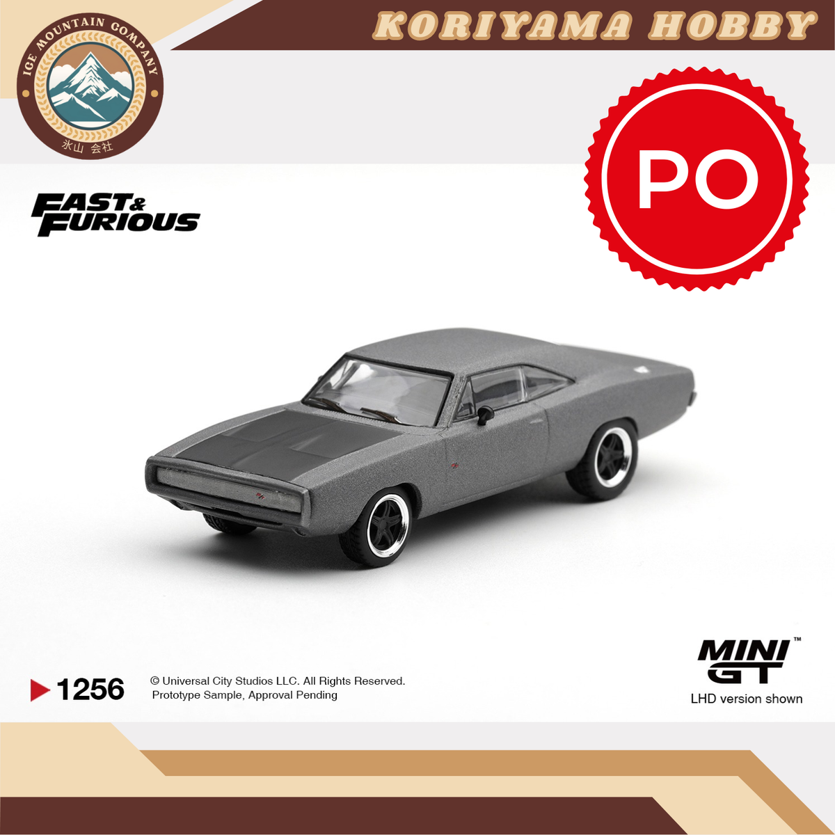 Mini GT 1256 Dodge Charger "Fast Five" Dominic Toretto / Blister Packaging MiniGT