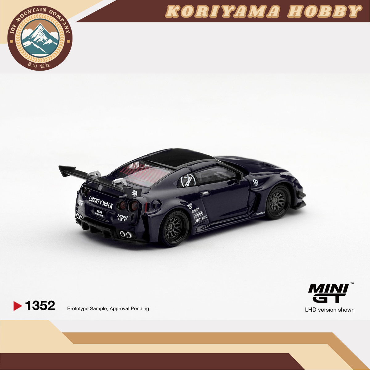 Mini GT 1352 LB-Silhouette WORKS GT NISSAN 35GT-RR Ver.2 INOZETEK Edition MiniGT