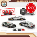 Mini GT Kaido House 218 Toyota AE86 Sprinter Trueno Kaido Street V2 MiniGT