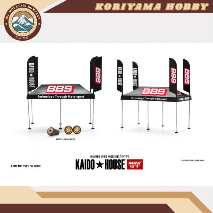 Mini GT Kaido House 199 BBS Team Tent V1 BBS - KaidoHouse x Mini GT KHMG199