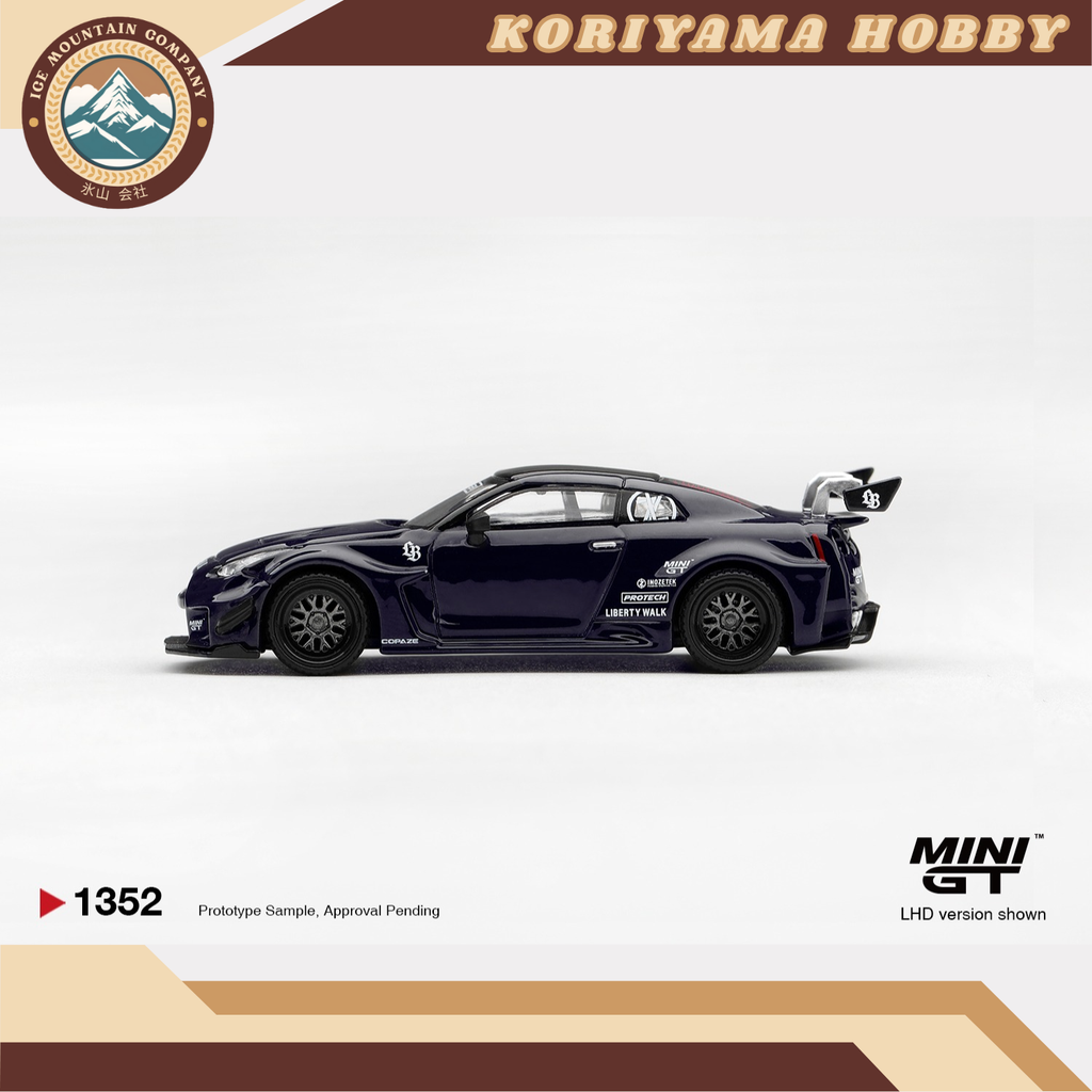 Mini GT 1352 LB-Silhouette WORKS GT NISSAN 35GT-RR Ver.2 INOZETEK Edition MiniGT
