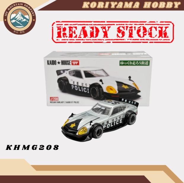 Mini GT Kaido House 208 Nissan Fairlady Z Kaido GT Police MiniGT