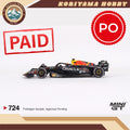 Mini GT 724 Oracle Red Bull Racing RB19 #1  Max Verstappen  2023 F1  2023 Bahrain GP Winner MiniGT