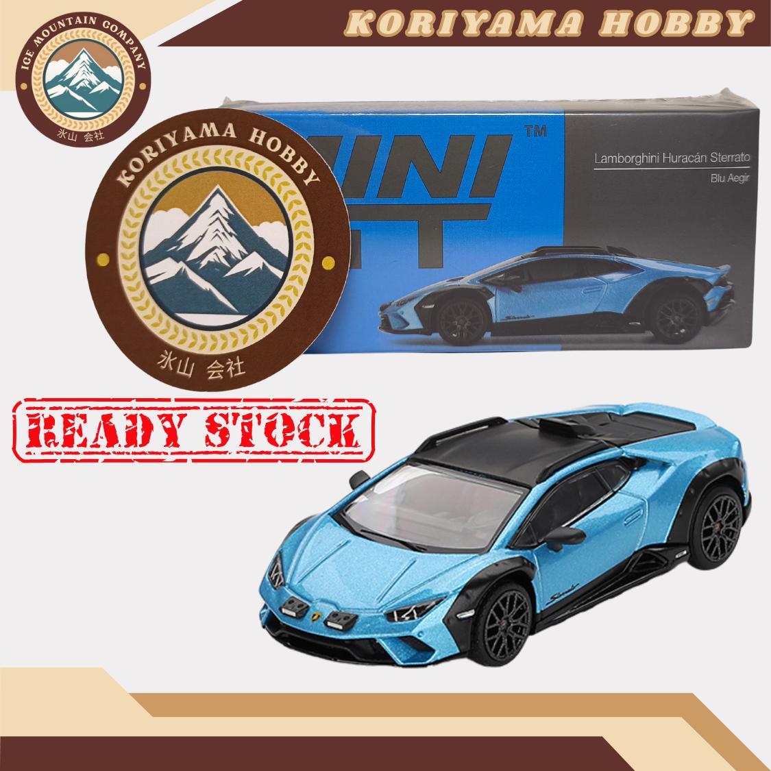Mini GT 807 1:64 Lamborghini Huracán Sterrato Blu Aegir RHD MiniGT