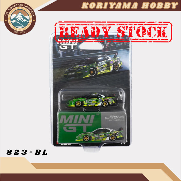 Mini GT 823 Nissan LB-Super Silhouette S15 SILVIA #555 V2 2024 Formula Drift Japan MiniGT