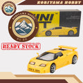 Mini GT 866 1:64 MINI GT: 1/64 Bugatti EB110 Super Sport Giallo Bugatti MiniGT