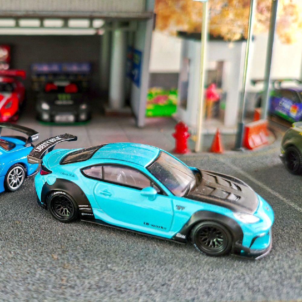 Mini GT 873 Toyota GR86 LB★Nation Baby Blue RHD MiniGT