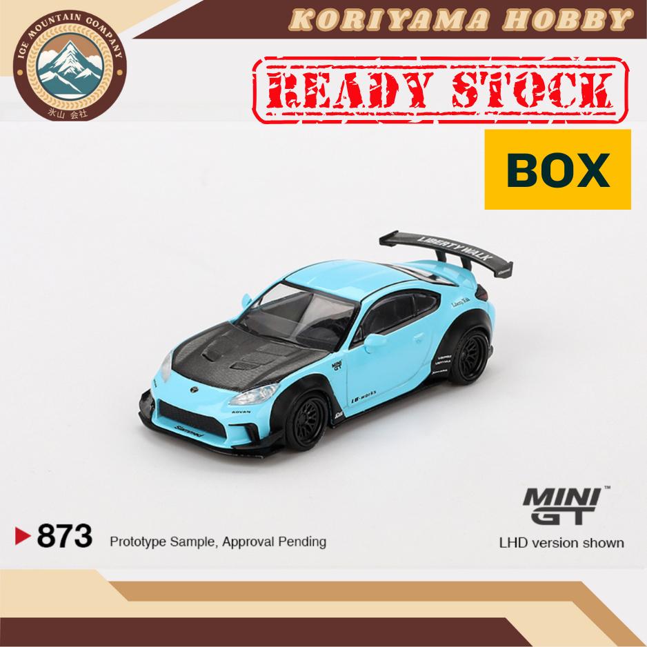 Mini GT 873 Toyota GR86 LB★Nation Baby Blue RHD MiniGT