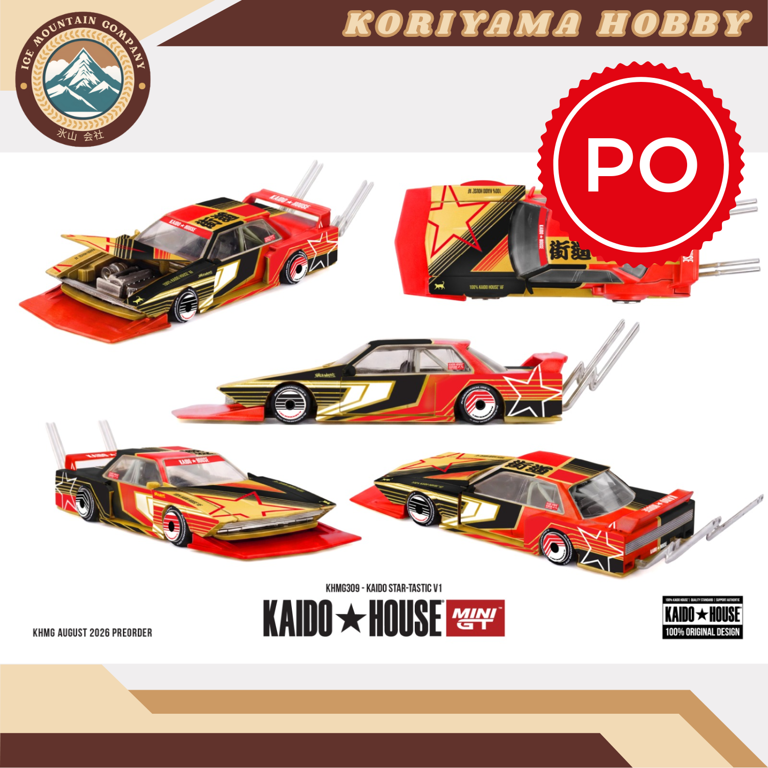 Mini GT Kaido House 309 KAIDO STAR-TASTIC V1 MiniGT