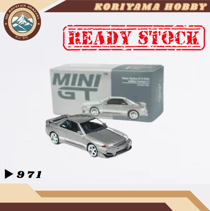 Mini GT 971 Nissan Skyline GT-R (R32) Veilside Combat C-I Veilside Combat Grey MiniGT