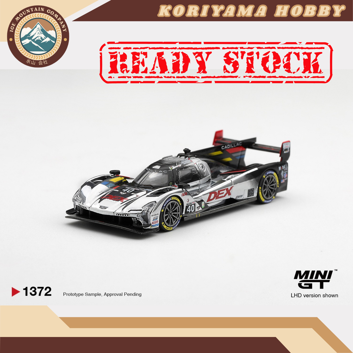 Mini GT 1372 Cadillac V-Series.R #40 Cadillac Wayne Taylor Racing 2025 IMSA Daytona 24 Hrs MiniGT