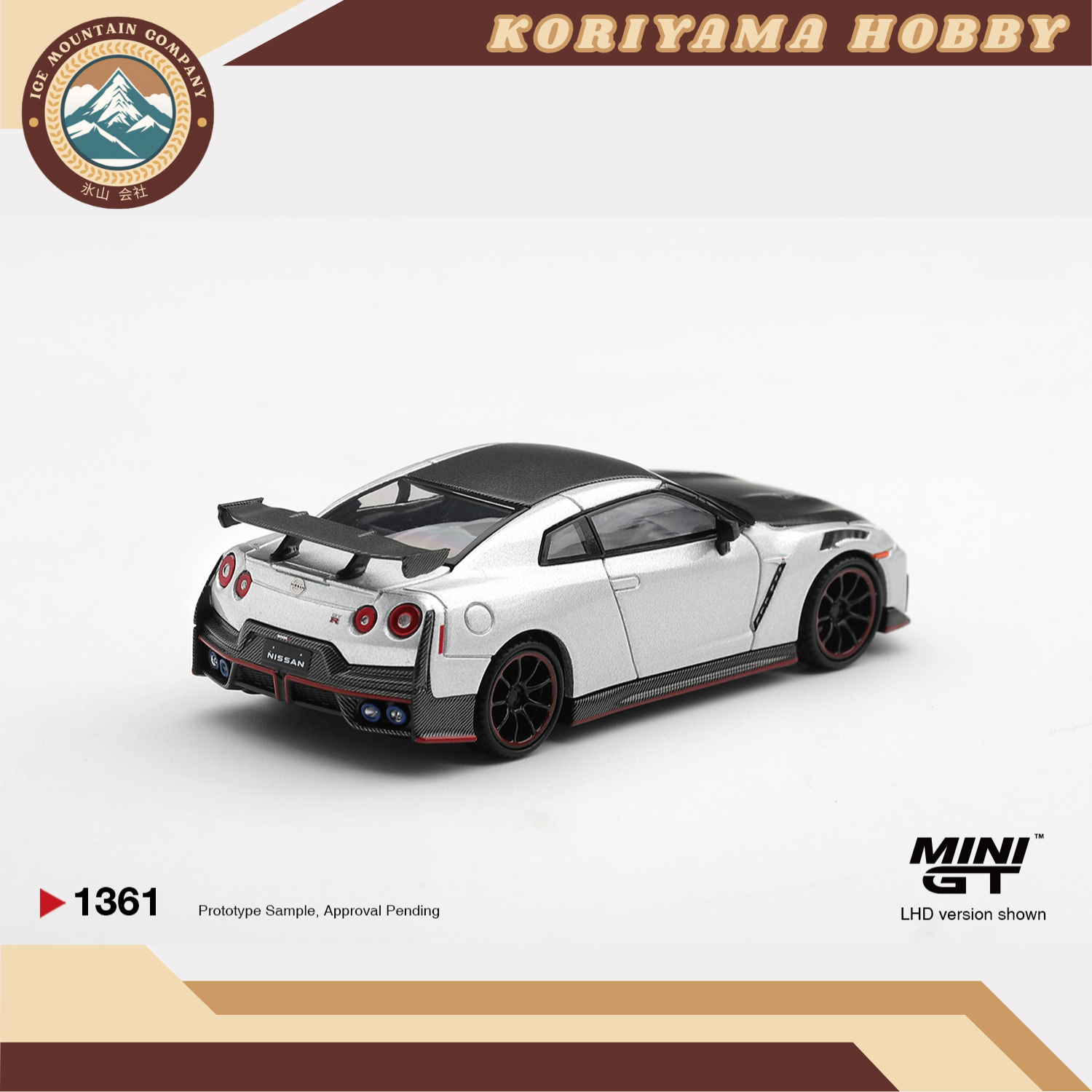Mini GT 1361 Nissan GT-R NISMO 2024 Silver MiniGT