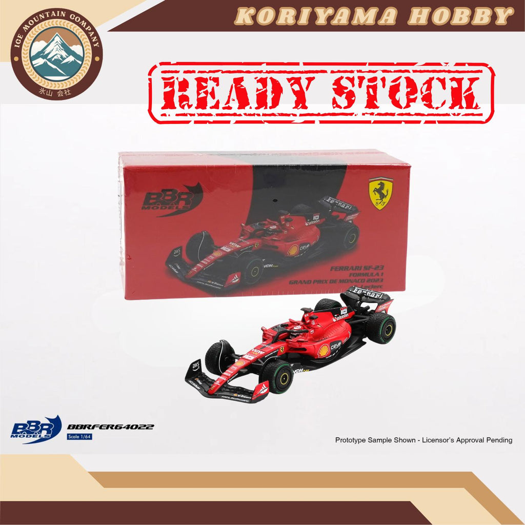 Mini GT BBRFER64022 Ferrari SF23 #16 C. Leclerc 2023 Monaco GP MiniGT