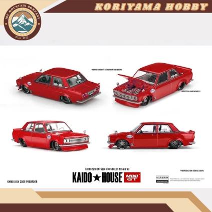 Mini GT Kaido House 229 Datsun 510 Street Nismo V3 MiniGT