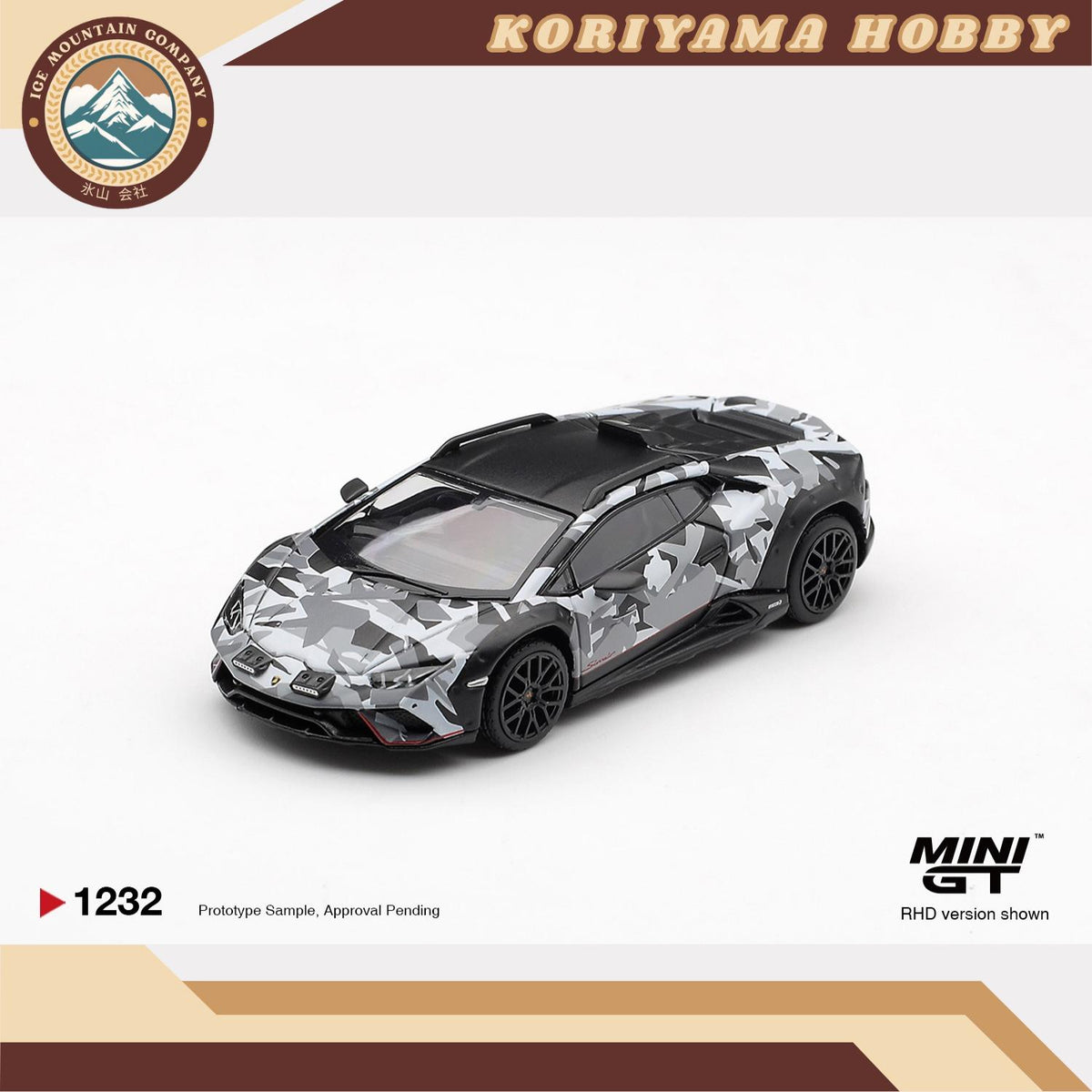 Mini GT MGTS0026 Lamborghini Huracán Sterrato All Terrarin Set MiniGT