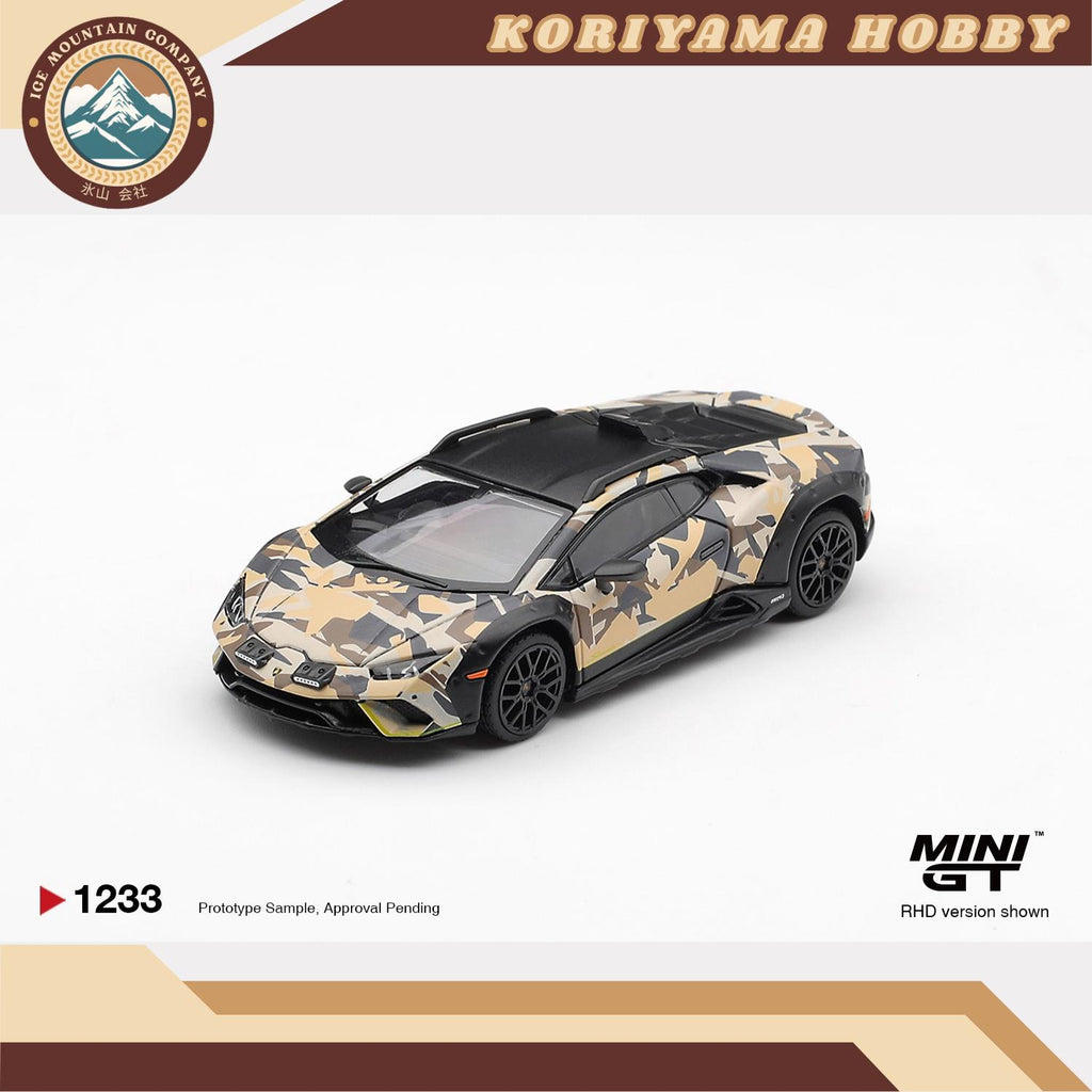 Mini GT MGTS0026 Lamborghini Huracán Sterrato All Terrarin Set MiniGT
