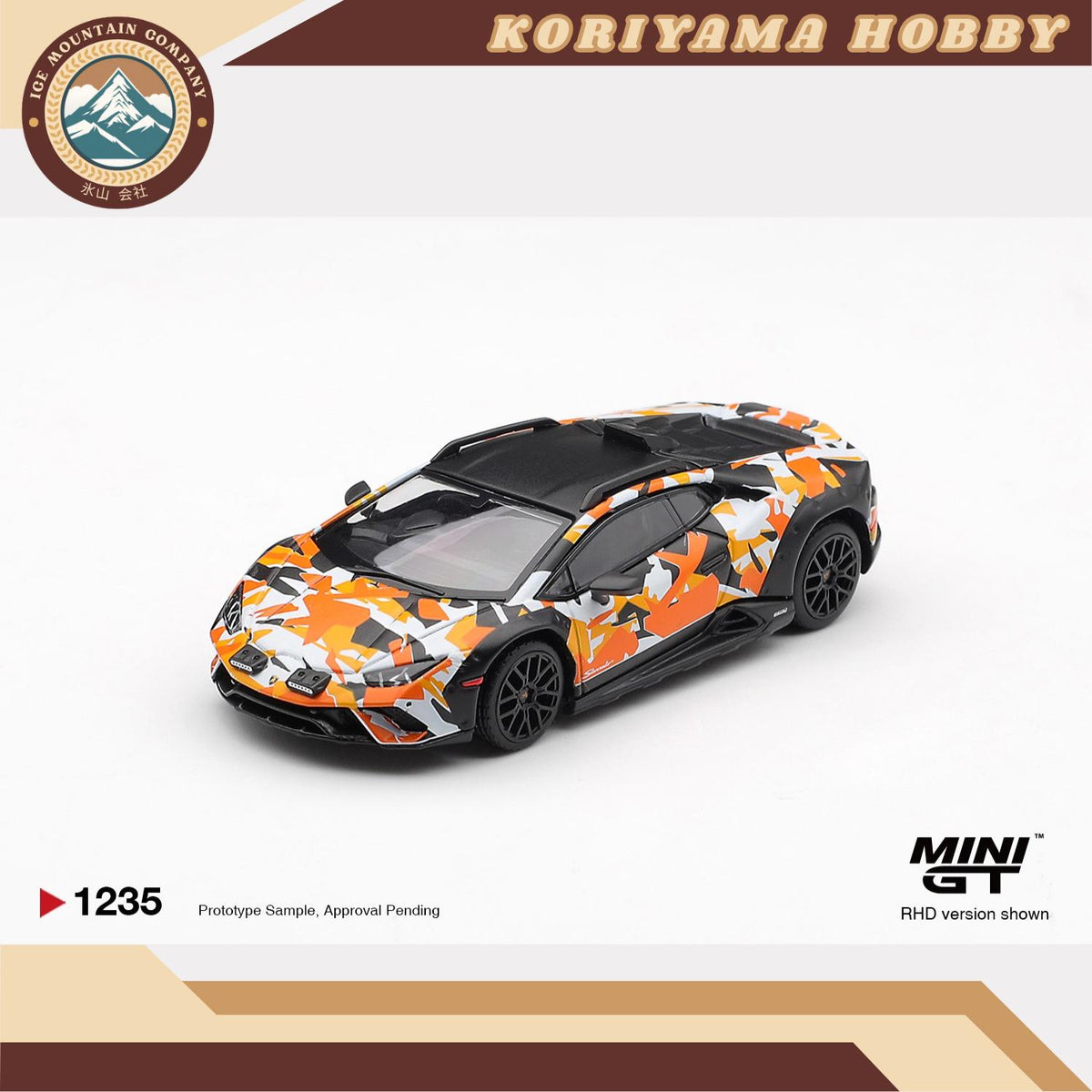 Mini GT MGTS0026 Lamborghini Huracán Sterrato All Terrarin Set MiniGT