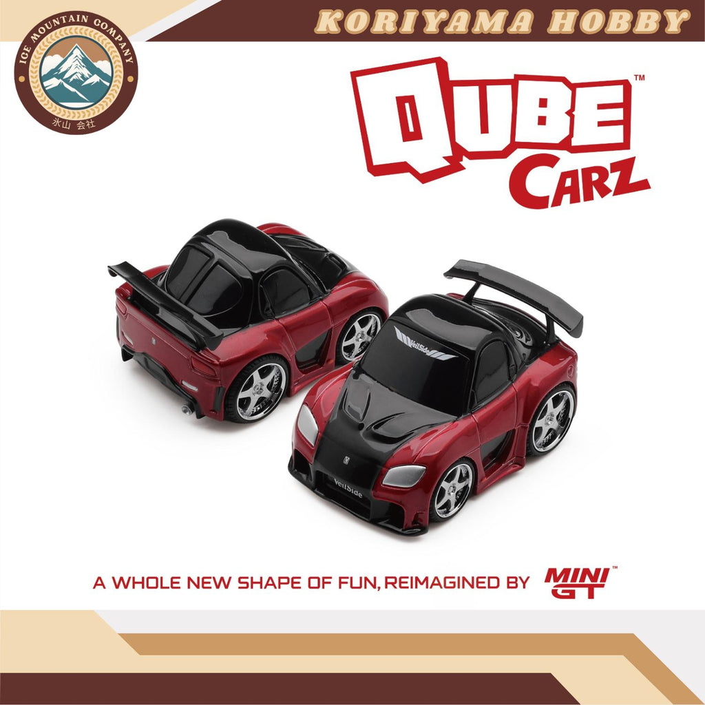 Qube Carz By Mini GT Batch 3 LBWK Liberty Walk Nissan GTR ER34 Toyota Supra Lamborghini Porsche åçCube Cars MiniGT Choro