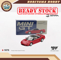 Mini GT 1075 Honda NS-X Prototype Midship Sports w/ figure 1989 Ayrton Senna MiniGT