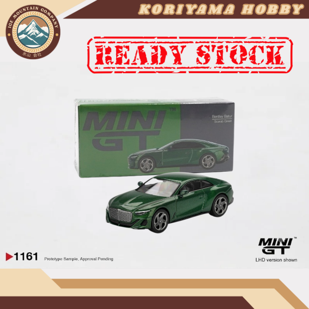 Mini GT 1161 Bentley Batur Scarab Green MiniGT