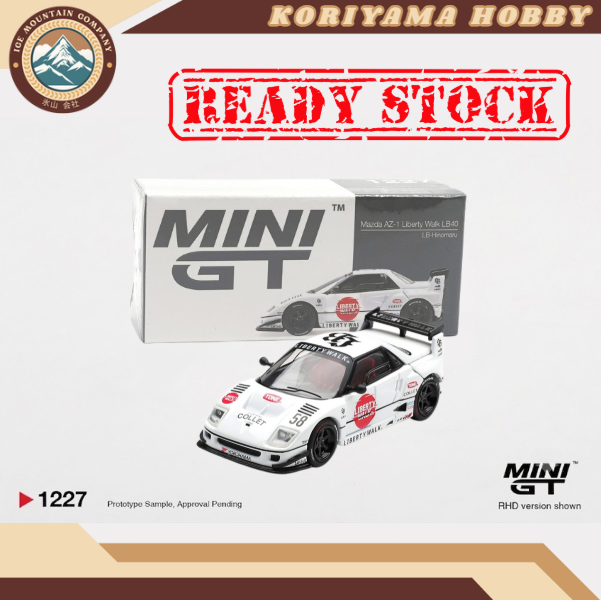 Mini GT 1227 Mazda AZ-1 Liberty Walk LB40 LB-Hinomaru MiniGT