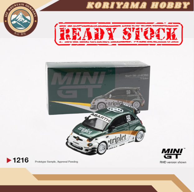 Mini GT 1216 Abarth 595 LB-WORKS  TY Edition MiniGT
