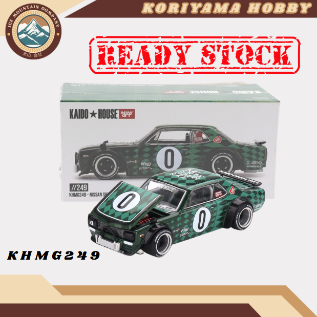 Mini GT Kaido House 249 Nissan Skyline 2000GT-R (KPGC10) Cortez V1 MiniGT