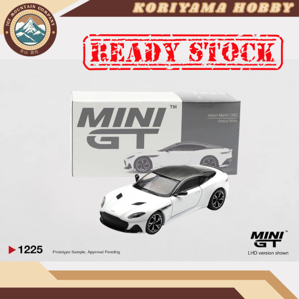 Mini GT 1225 Aston Martin DBS Stratus White MiniGT